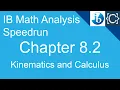 Chapter 8 2 Kinematics and Calculus CodingBytes IB Math Analysis Speedrun