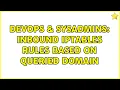 DevOps SysAdmins Inbound IPTables rules based on queried domain