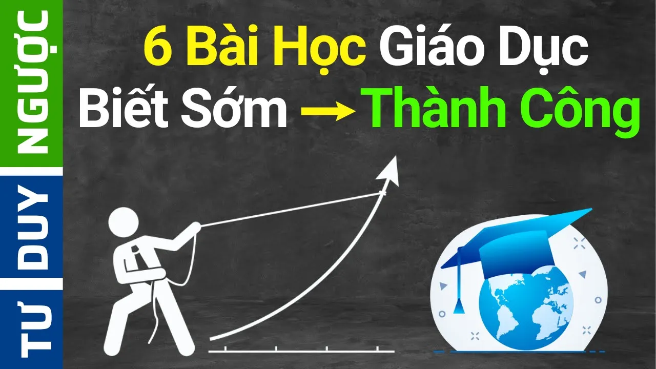 Outline Video 6 Bài Học Giáo Dục - Biết Sớm Thành Công Sớm | Tư Duy Ngược