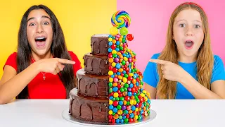 Настя и Эвелин создают вкусные сюрпризы