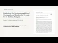 Predicting the understandability of computational notebooks through code metrics analysis