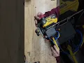 Portable 3500lb Harbor Freight winch that runs off a 20v Dewalt