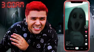 NO VEAS ESTOS VIDEOS A LAS 3 AM! ALGO ENTRO A MI CASA POR ESO 😨😱