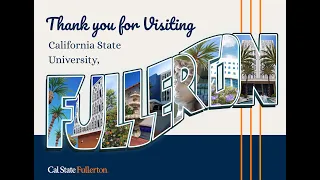 CSUF Campus Tours Visit Programs