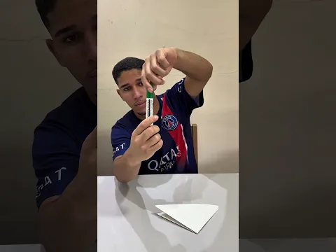 Fiz uma aranha com papel #tutorial #experimento #shortsvideo