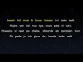 Shaayad - Taba Chake (Karaoke Version)