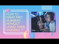 How to swap two numbers without using third variable in java in Tamil