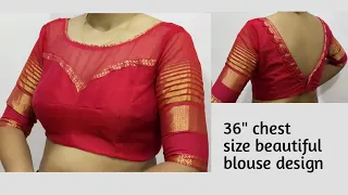 very beautiful new letest blouse design cutting and stitching kriti fashion designer