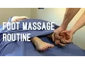 Massage Tutorial Deep tissue foot massage techniques