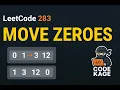 LeetCode 283 Move Zeroes Java Solution Explained Step-by-Step HINDI