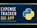 Code GUI Expenses Tracker with Python Qt6 using Neovim