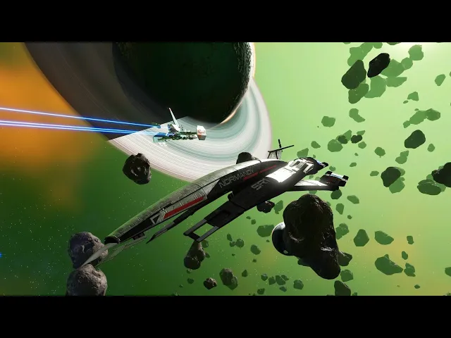 No Man's Sky Mass Effect Normandy Trailer