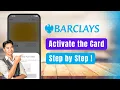 How to Activate Barclays Card Easy Steps