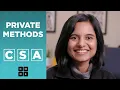 CSA Private Methods
