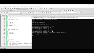Pointer in C Programming Add Swap Decrement and Increment Functions