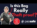 Travel Safe with PacSafe Vibe theft proof bag for europe and every day carry