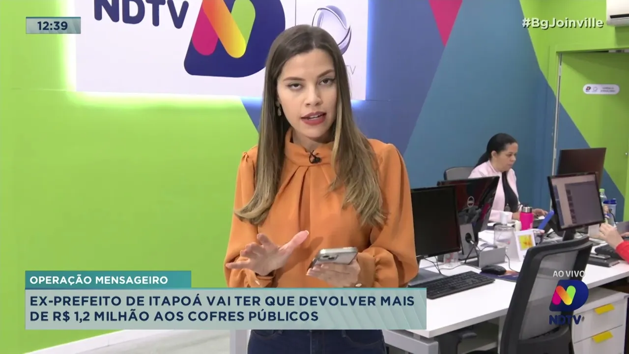 Operação Mensageiro: ex-prefeito de Itapoá vai ter que devolver mais de R$1,2 milhão aos cofres
