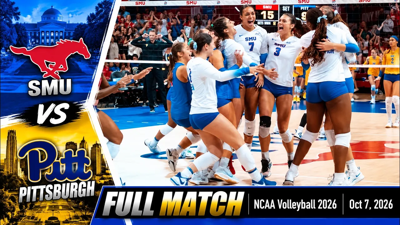 SMU vs Pittsburgh FULL MATCH | NCAA Volleyball 2026 | Oct 7, 2026