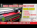 Lagu CARA DESAIN DAN MEMBUAT CUTTING STIKER |  CUTTING LANGSUNG DARI CORELDRAW