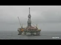 Oil Rigs Caught in Monster Waves