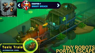 Tiny Robots Portal Escape Chapter 7 Binary Breach - Toxic Train