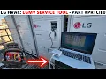 LG HVAC Follow Up LG MULTI V IV LGMV Service Tool LGMV Computer Connection LGMV Module Software