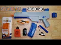 What s In The Box SPLATRBALL Gun Gel Blaster Unboxing Review SPLAT-R-BALL SRB400-SUB BLUE