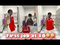GRWM I got my first job at 16 Working as a teen