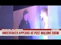 Undertaker Appears At Post Malone Show Chokeslams Malone Smashes Guitar