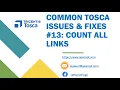 Tosca Tutorial Lesson 149 - Common Issues Count All Links ResultCount Cardinality Regex
