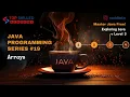 Java Course for Beginners in Tamil - Arrays Part