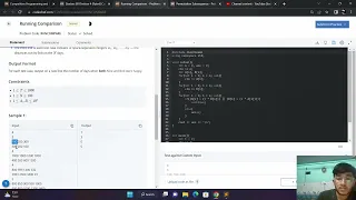 Problem - Running Comparison CodeChef Starters