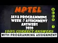 NPTEL PROGRAMMING IN JAVA WEEK-7 ASSIGNMENT ANSWERS EDIT 7- d