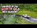 3x Toyotas vs SWAMPED North Queensland Wetlands 4wd track