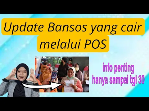 Download MP3 UPDATE BANSOS PKH DAN BPNT SEMBAKO YANG CAIR MELALUI POS