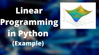 Solving Real World Linear Programming Problem using Python Optimization Operation Research P 2