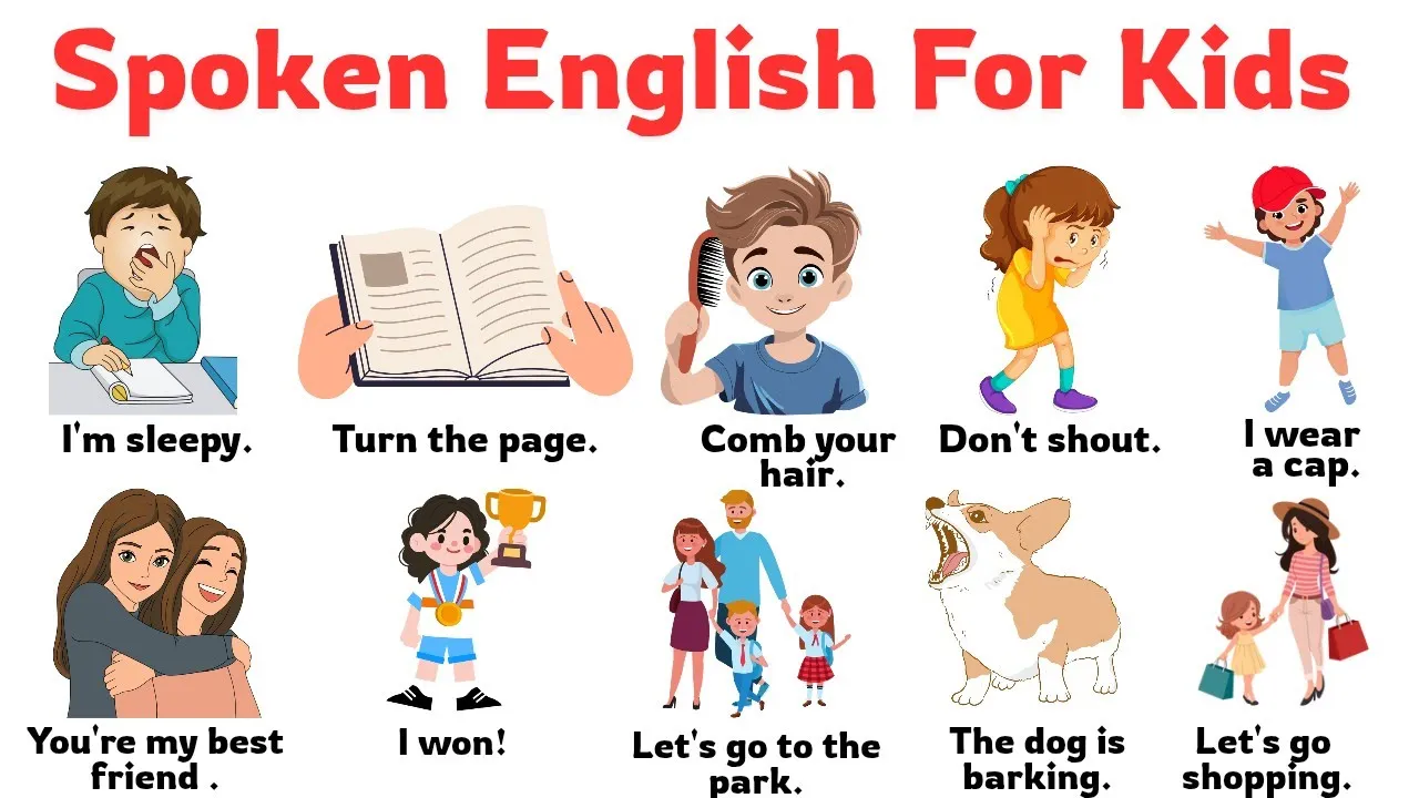 Spoken English for Kids | Learn English at Home | Speak English with Your Kids