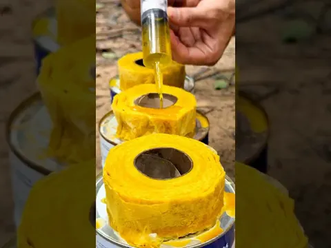 Survival Skills: Waterproof Toilet Paper Trick #bushcraft #outdoors #survival