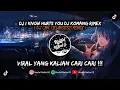Lagu DJ I KNOW HURTS YOU DJ KOMANG RIMEX  DJ CRY CIGARETTES REMIX VIRAL TIKTOK 2024 YANG KALIAN CARI !!!