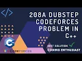 208A Dubstep Codeforces Problem in C 208A Dubstep Solution Codeforces for Beginners