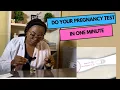 How to Use a Pregnancy Test Quick Guide