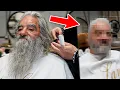 Lagu 🇮🇹 ASMR ITALIAN BARBER ✂️ Homeless Haircut After 10 Years (No Talking)