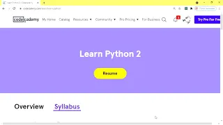 Learn Python 2 - Conditionals Control Flow