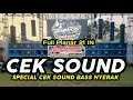 Lagu DJ CEK SOUND TERBARU FULL BASS Full Planar 21 IN BREWOG AUDIO