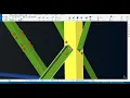 Tekla Structures (xsteel): HOW TO DRAW 45M TOWER (2023)