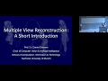 MVG - Lecture 01 Introduction
