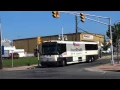 New Jersey Transit MCI D4000 Routes 551 553 554 MCI D4500CL Route 319 Ohio Baltic Aves