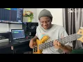 Crazy Bass Performance: LADIPOE, Bella Shmurda - "Guy Man" Bass Cover