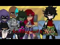 Lagu || OG teen titans react to Robin || episode: haunted || robstar ❤️🩷 || gacha club reaction video ||
