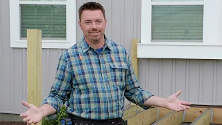 How to Build a 12x16 ft Deck with Trex Lowe s Part 1 DIY Decking